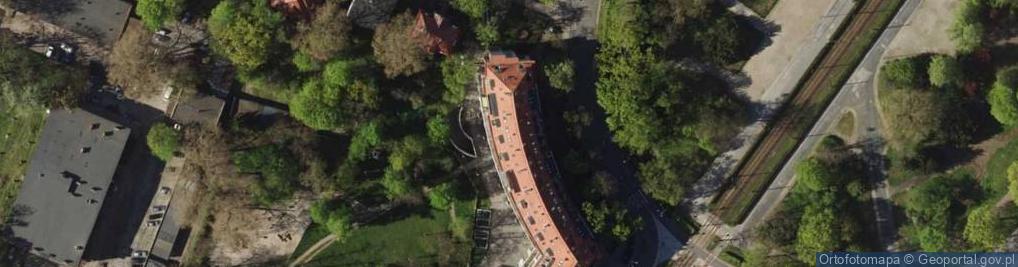 Zdjęcie satelitarne Więznowski M., Wrocław