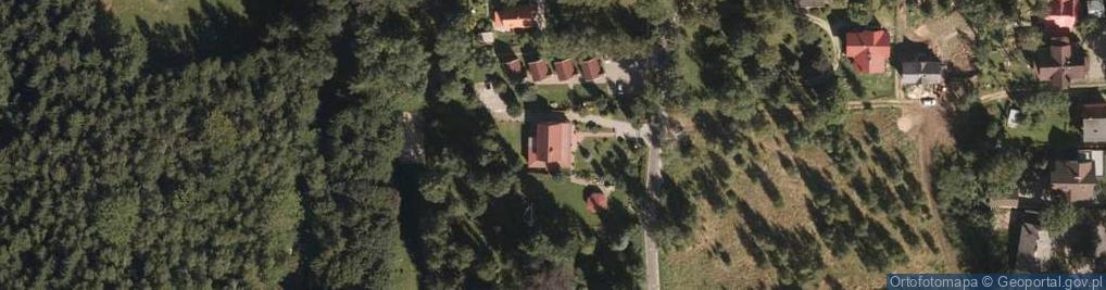 Zdjęcie satelitarne Wilczy Wodospad