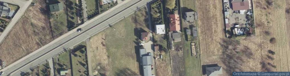 Zdjęcie satelitarne Winiarska Izabela Anna Radkar Przedsiębiorstwo Handlowo-Produkcyjne