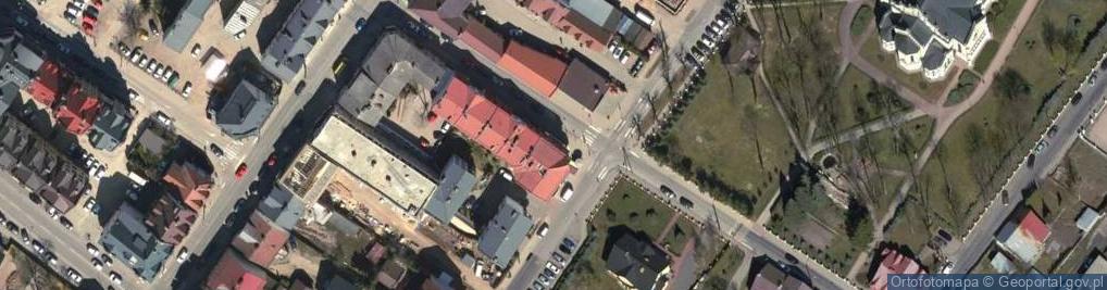 Zdjęcie satelitarne Wisionka Kiosk Warzywny