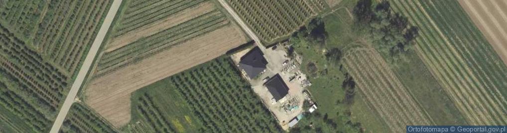 Zdjęcie satelitarne Witczak Tomasz Zakład Lastrykarsko - Betoniarski Nagrobki , Format XXL Centrum Druku Cyfrowego