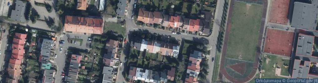 Zdjęcie satelitarne Witold Baszak Proinwest Usługi Nadzoru i Projektowania w Budownictwie Skrót: Proinwest