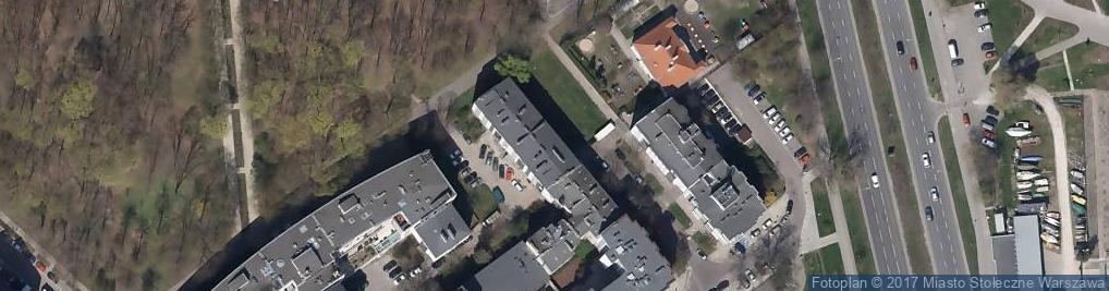 Zdjęcie satelitarne Witold Górczyński Hortus Zakład Elektromechaniczny