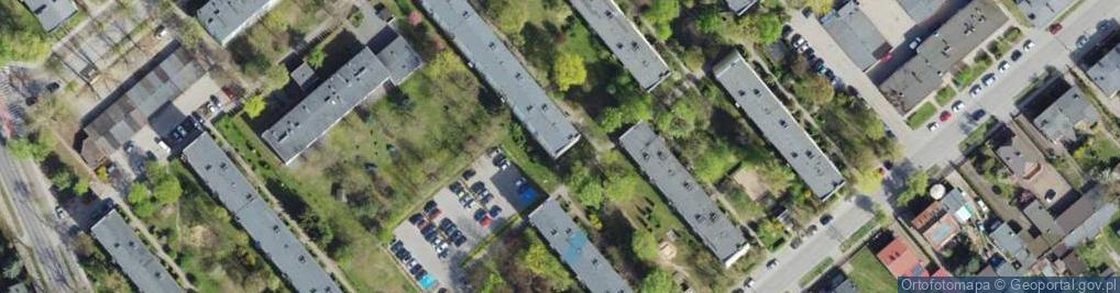 Zdjęcie satelitarne WKM Projekt Włodzimierz Pardus Michał Krysiak