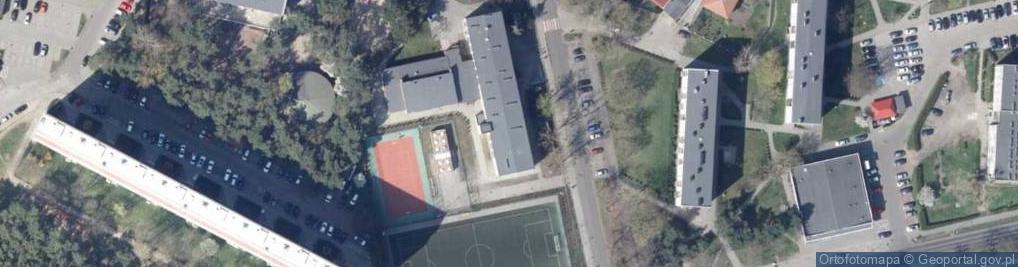 Zdjęcie satelitarne Włocławska Mała Liga Baseballowa