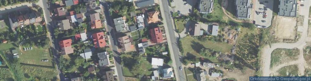 Zdjęcie satelitarne Włodzimierz Warkocz Firma Projektowa Usługowo Handlowa Hawar