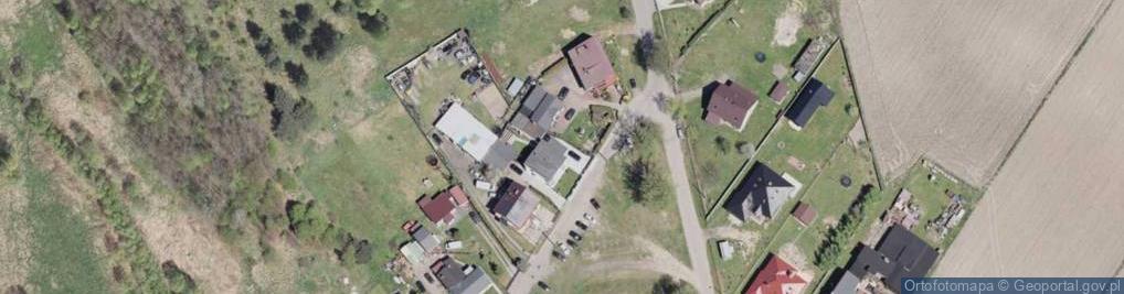 Zdjęcie satelitarne Wnęk Rafał Blacharstwo i Mechanika Pojazdowa Rafał Wnęk