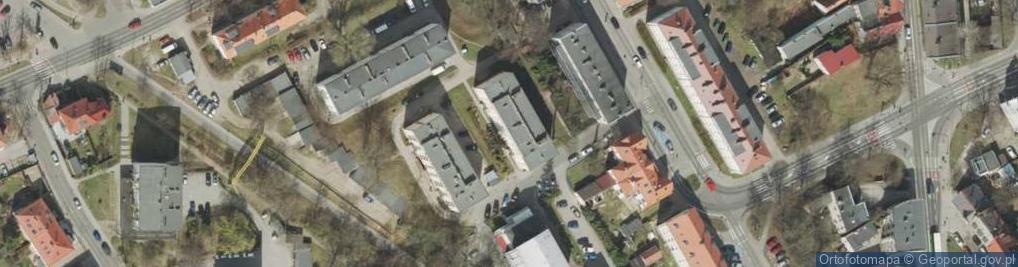 Zdjęcie satelitarne Woda Bonart Gorzów