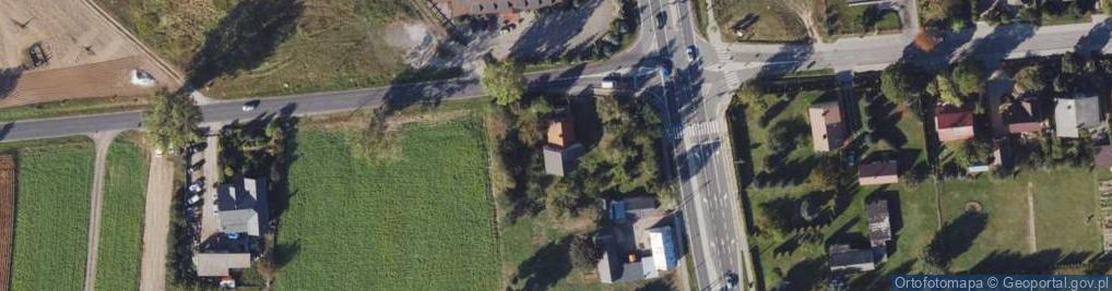 Zdjęcie satelitarne Wojciech Domański Przedsiębiorstwo Handlowo-Usługowe