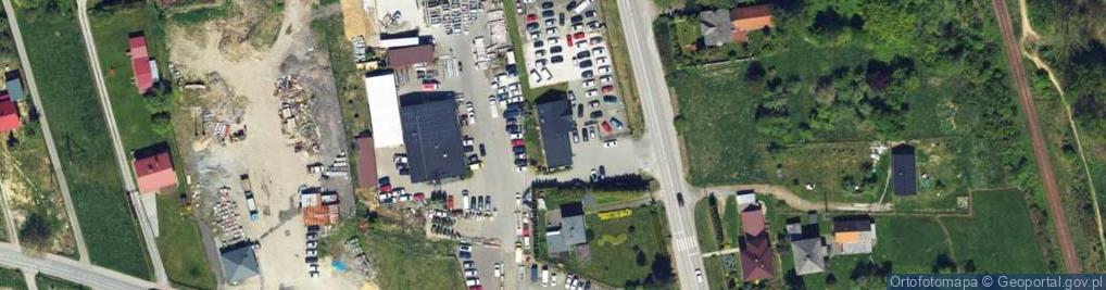 Zdjęcie satelitarne Wojciech Kania Mechanika - Serwis Opon