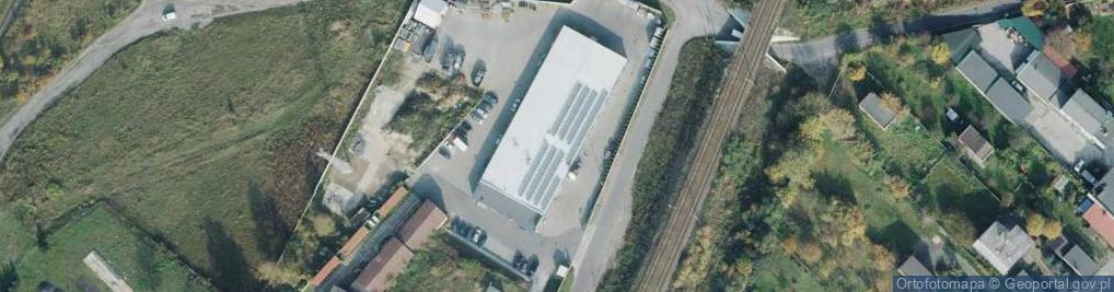 Zdjęcie satelitarne Wojciech Kęsik Kesmet Centrum Metali