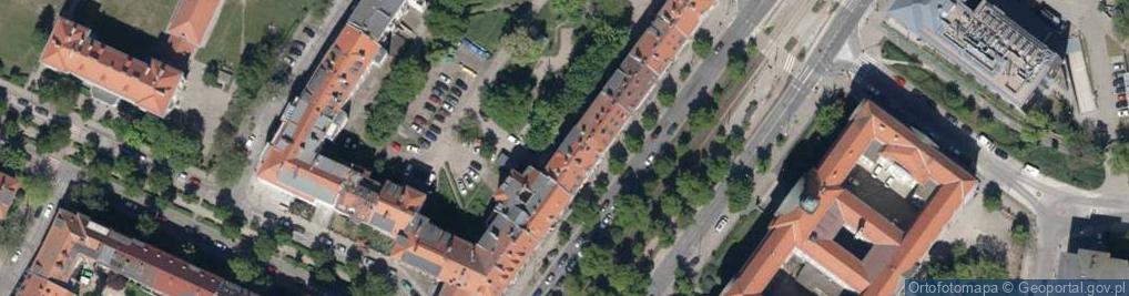 Zdjęcie satelitarne Wojciech Kociołek Firma Unipol-Wrocław