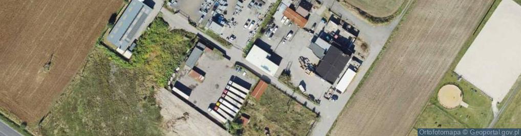 Zdjęcie satelitarne Wojciech Korzeniowski Firma Handlowa Agena