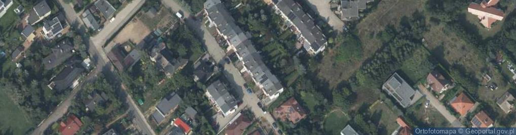 Zdjęcie satelitarne Wojciech Lewandowski Laboratorium Techniki Dentystycznej