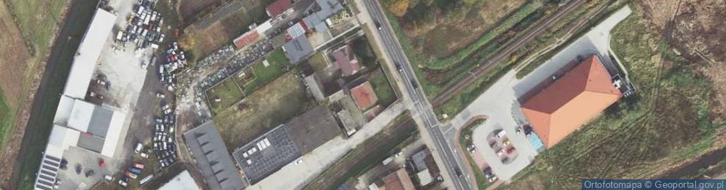 Zdjęcie satelitarne Wojciech Maciejewski Zakład Wyrobów z Tworzyw Sztucznychmawo