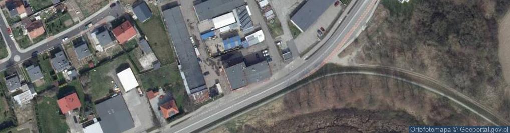Zdjęcie satelitarne Wojciech Sas Zakład Instalacji Centralnego Ogrzewania i Wodno-Kanalizacyjnych