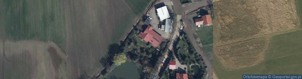 Zdjęcie satelitarne Wojciech Uczkiewicz Przedsiębiorstwo Wielobranżowe Bartoszów