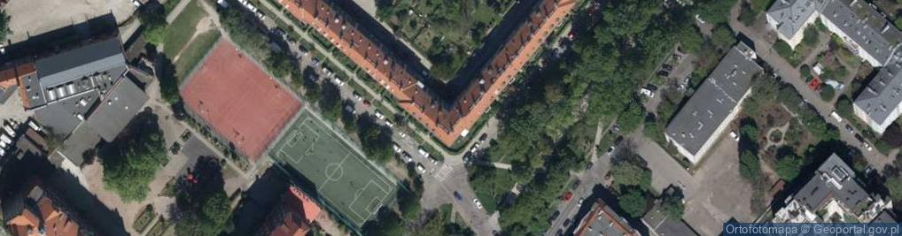 Zdjęcie satelitarne Wojciech Ugorski Prywatny Gabinet Kardiologiczny