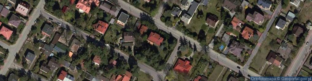 Zdjęcie satelitarne Wojciech Zdanowicz Korty Tenisowe Sulejówek