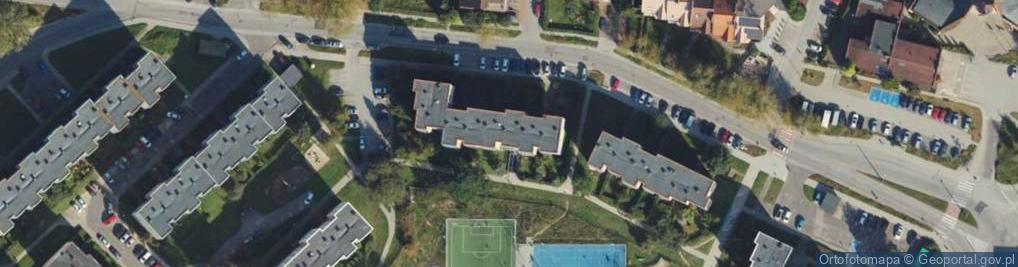 Zdjęcie satelitarne Wójcik Paweł Agencja Ubezpieczeniowa