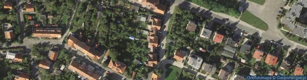 Zdjęcie satelitarne Wójcikowska w.Tłum.Przys.J.Niem., Lwówek Śl.