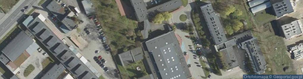 Zdjęcie satelitarne Wojewódzki Ośrodek Dokształcania Zawodowego Wągrowiec