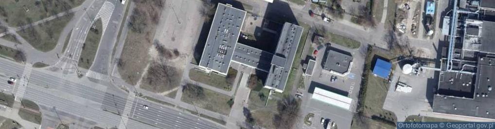 Zdjęcie satelitarne Wojewódzki Ośrodek Medycyny Pracy Centrum Profilaktyczno Lecznicze w Łodzi