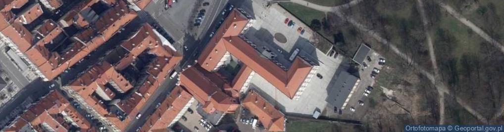 Zdjęcie satelitarne Wojewódzki Sztab Wojskowy
