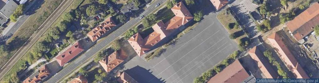 Zdjęcie satelitarne Wojskowy Oddział PTTK przy Klubie Centrum Szkolenia Artylerii i Uzbrojenia w Toruniu