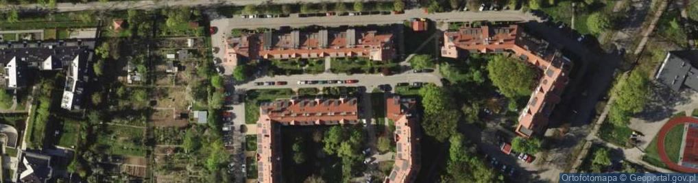Zdjęcie satelitarne Wolarz K., Wrocław