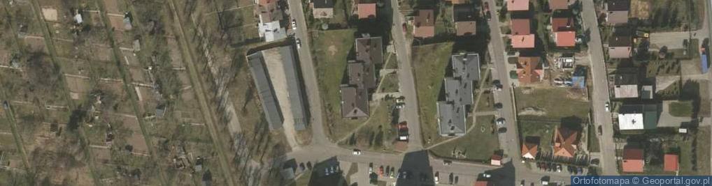Zdjęcie satelitarne Wołoch Ł.Usł.Kamieniar., Strzegom