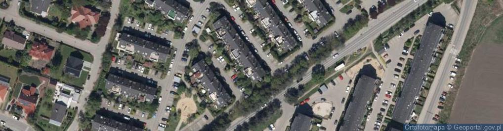 Zdjęcie satelitarne Wolska i Wolska Kancelaria Prawna Aleksandra Wolska