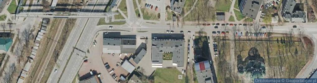 Zdjęcie satelitarne Work Center Agencja Pracy Czasowej Tadeusz Piwoński Ryszard Tutko