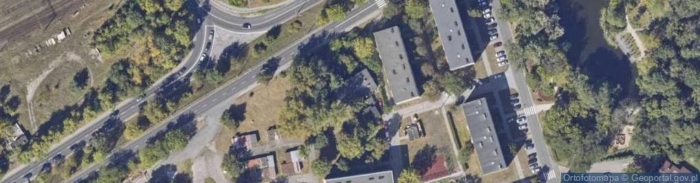 Zdjęcie satelitarne Wossa Krawiectwo-Dekoracje Katarzyna Majewska