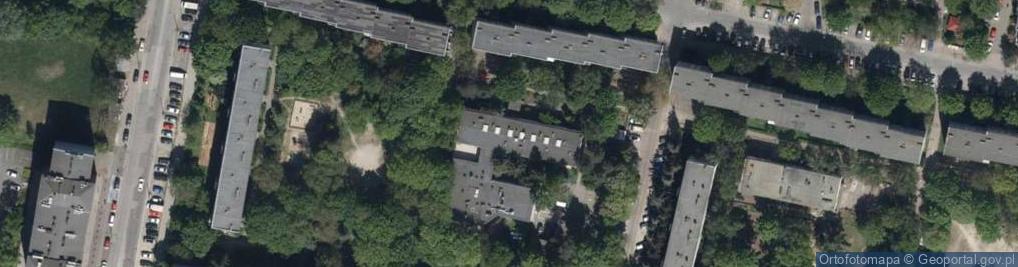 Zdjęcie satelitarne Wrocławski Zakład Aktywności Zawodowej