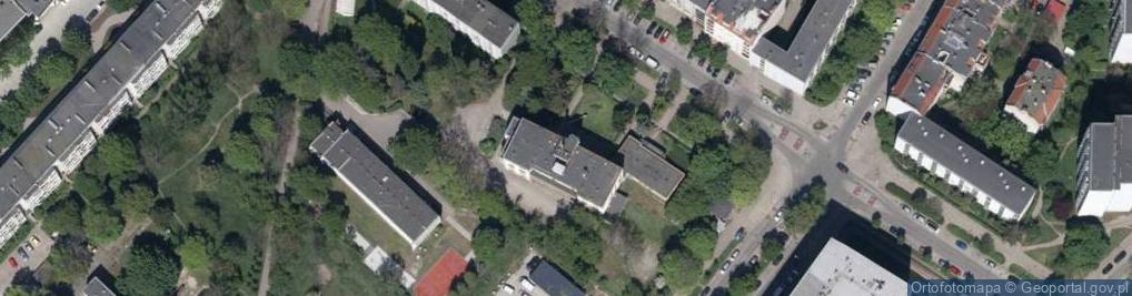 Zdjęcie satelitarne Wrona-Bąk B.