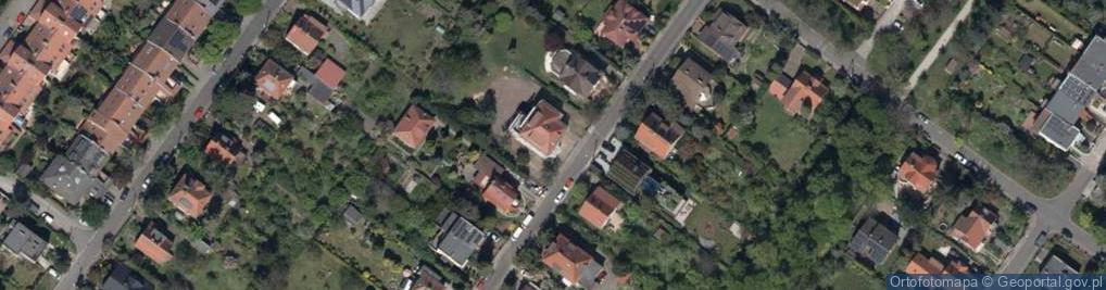 Zdjęcie satelitarne WSB Centrum Oze w Likwidacji