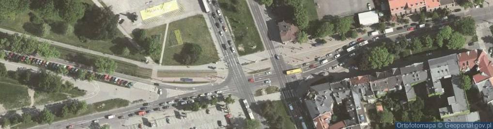 Zdjęcie satelitarne Wschód GPS w Likwidacji