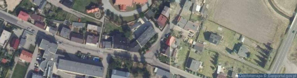 Zdjęcie satelitarne Współka Mieszk.Murek, Stawiszyn