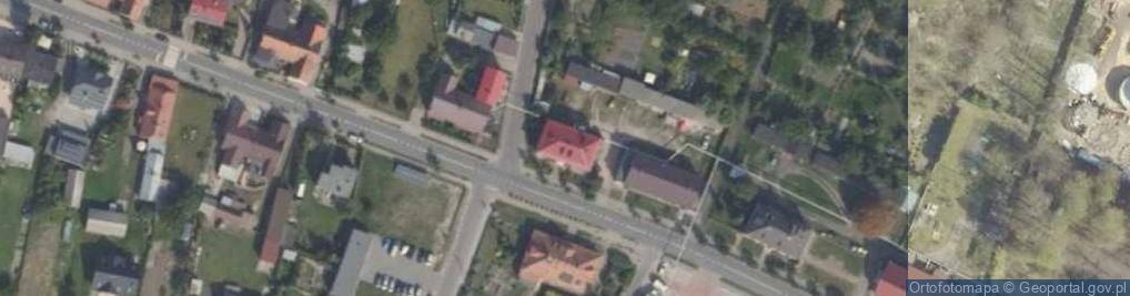 Zdjęcie satelitarne Współka Mieszk.nr.66, Zbiersk Cukrownia