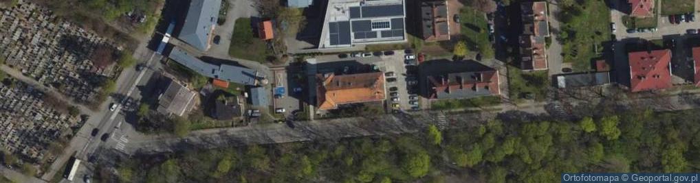 Zdjęcie satelitarne Wspóln.Meszk.Nieruchom.przy ul.ST.Kardynała Wyszyńskiego 35 w Tczewie