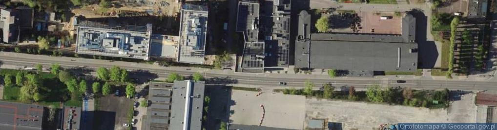 Zdjęcie satelitarne Wspólnota Lokali Użytkowych ul.Wrocławska 24, 24A, 24B Bielany Wrocławskie