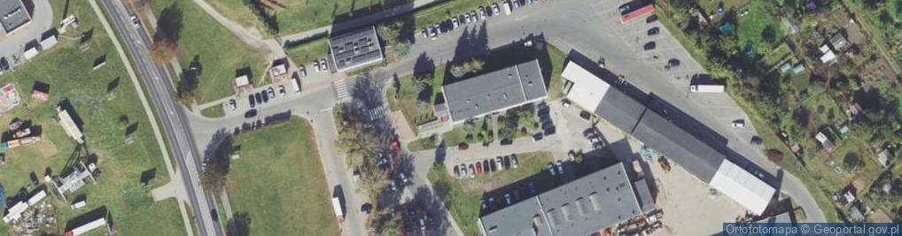 Zdjęcie satelitarne Wspólnota Meszkaniowa Nieruchomości przy ul.28 Lutego 56 w Szczecinku