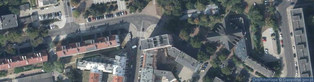 Zdjęcie satelitarne Wspólnota Mieszkaniowa 0122 przy ul.Mazurskiej 25 of.