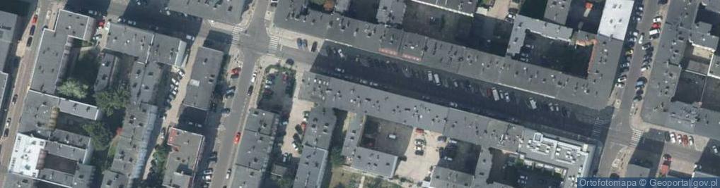 Zdjęcie satelitarne Wspólnota Mieszkaniowa 0280 przy ul.Pokoju 49 w Szczecinie