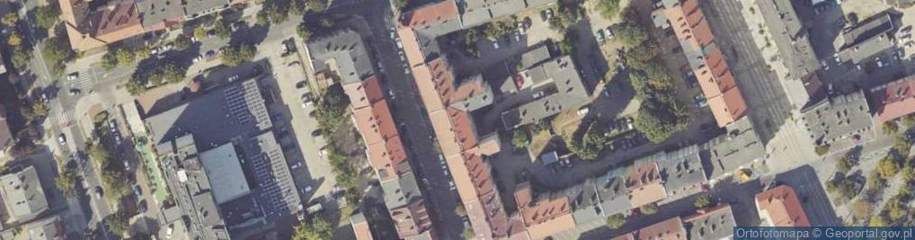 Zdjęcie satelitarne Wspolnota Mieszkaniowa 3117 ul.Krzywoustego 19 w Gorzowie Wlkp.