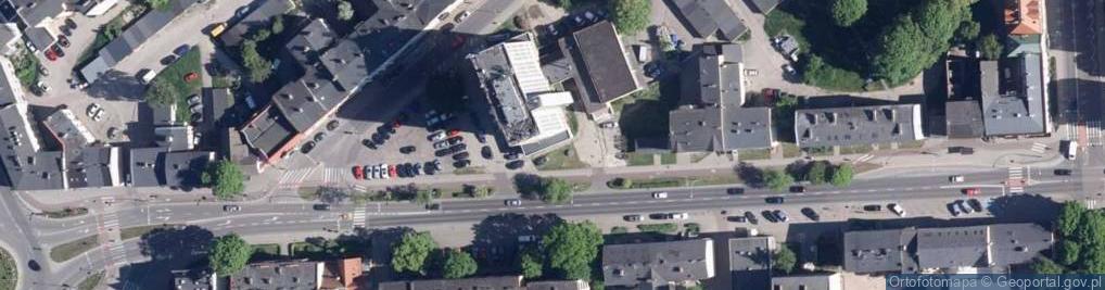 Zdjęcie satelitarne Wspólnota Mieszkaniowa 6025 przy ul.Zwycięstwa nr 90, 92.w Koszalinie