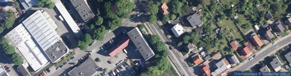 Zdjęcie satelitarne Wspólnota Mieszkaniowa 6066 przy ul.Grottgera 8-10 w Koszalinie