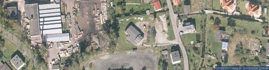 Zdjęcie satelitarne Wspólnota Mieszkaniowa Al.Wojska Polskiego 40 Lubawka
