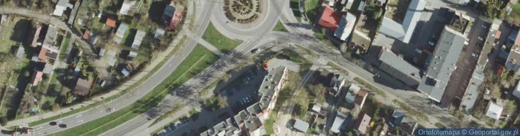 Zdjęcie satelitarne Wspólnota Mieszkaniowa Bloku nr 1 przy Al.i Armii Wojska Polskiego w Chełmie
